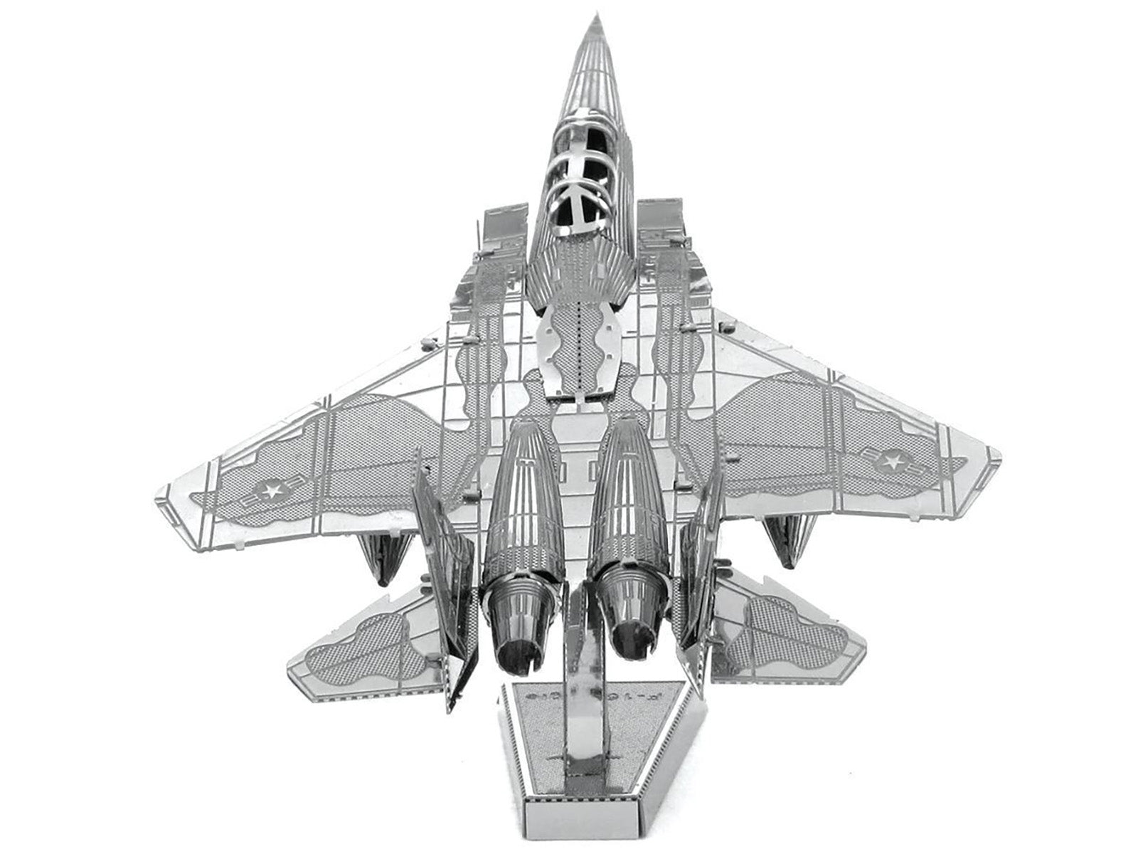 Model Kit McDonnell Douglas F-15 Eagle Fighter Aircraft (Moderate Difficulty) Steel Model by Metal Earth - image 2