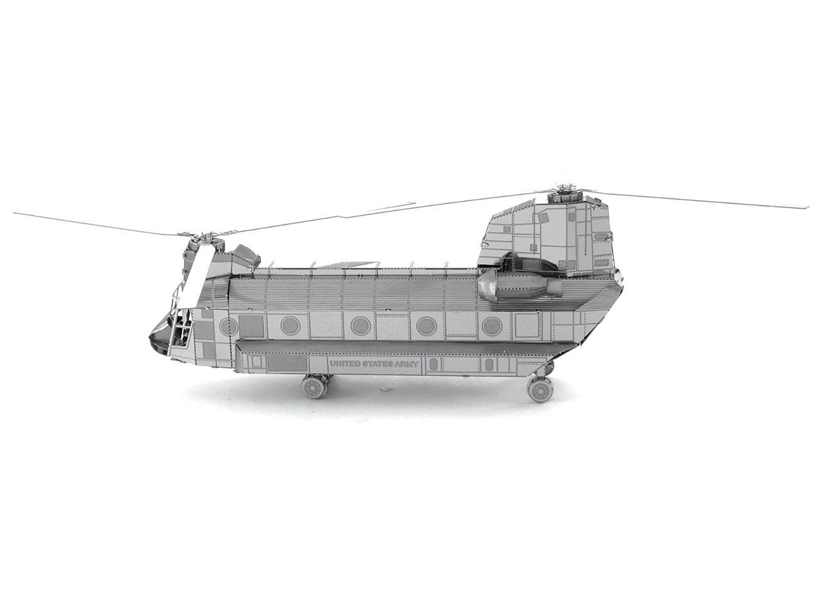Model Kit Boeing CH-47 Chinook Transport Helicopter (Moderate Difficulty) Steel Model by Metal Earth - image 4