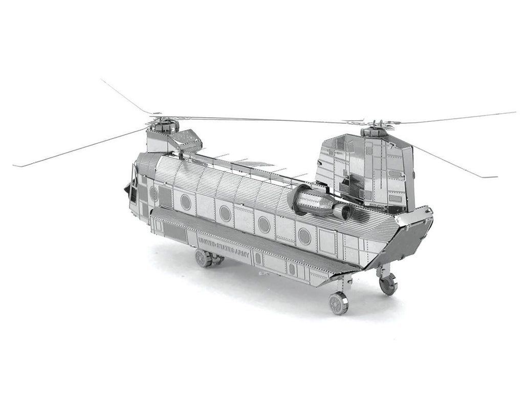 Model Kit Boeing CH-47 Chinook Transport Helicopter (Moderate Difficulty) Steel Model by Metal Earth - image 2