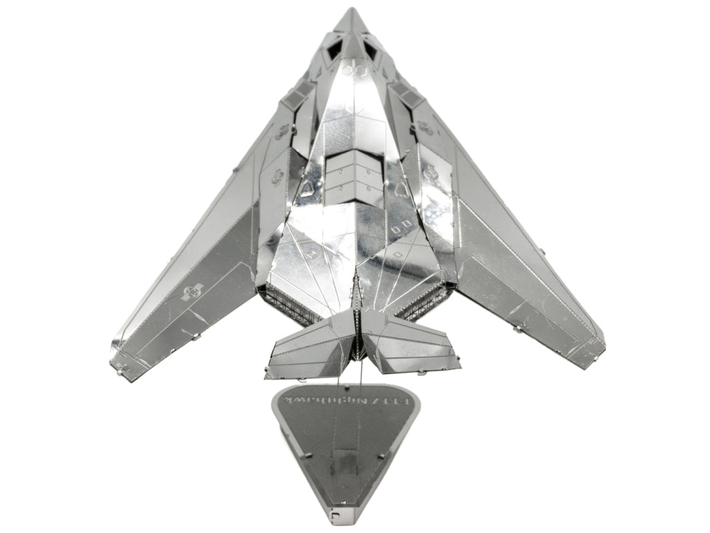 Model Kit Lockheed Martin F-117 Nighthawk Stealth Aircraft "United States Air Force" (Moderate Difficulty) Steel Model by Metal Earth - image 4