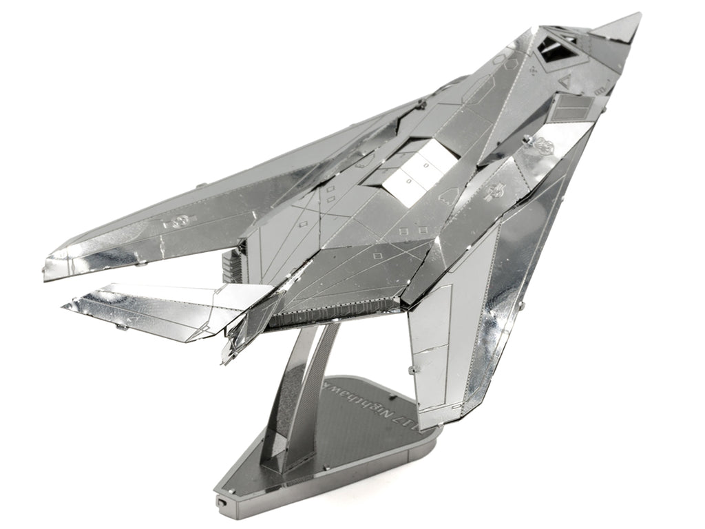 Model Kit Lockheed Martin F-117 Nighthawk Stealth Aircraft "United States Air Force" (Moderate Difficulty) Steel Model by Metal Earth - image 2