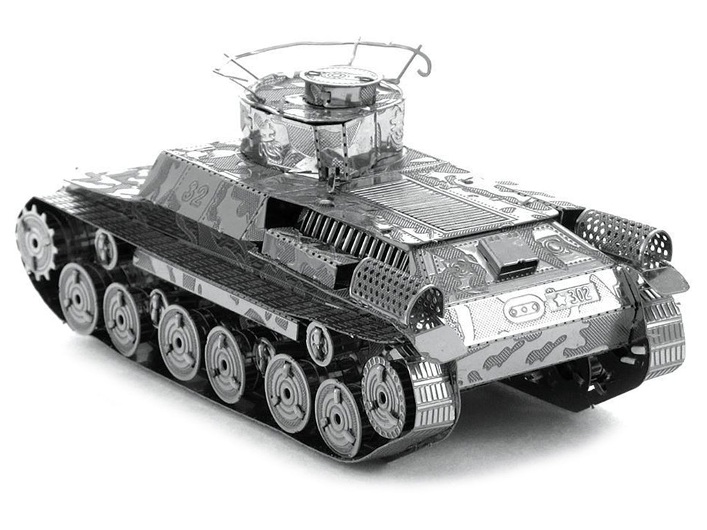 Model Kit Japanese Chi Ha Tank (Moderate Difficulty) Steel Model by Metal Earth - image 3