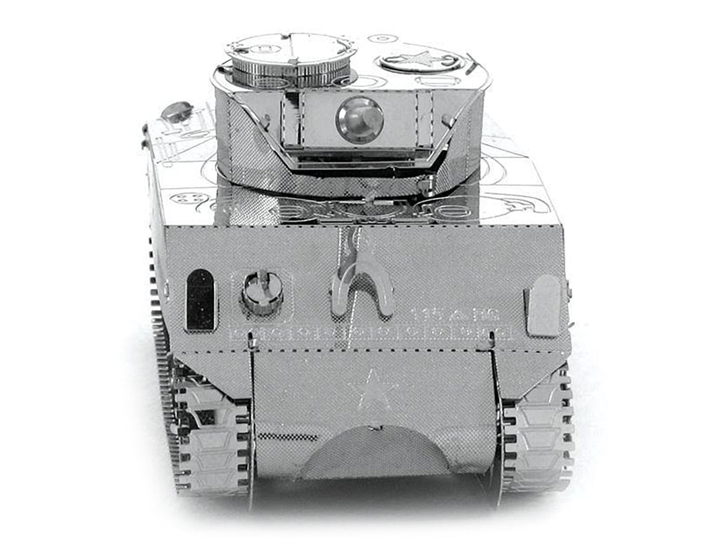 Model Kit American Sherman Tank (Moderate Difficulty) Steel Model by Metal Earth - image 4