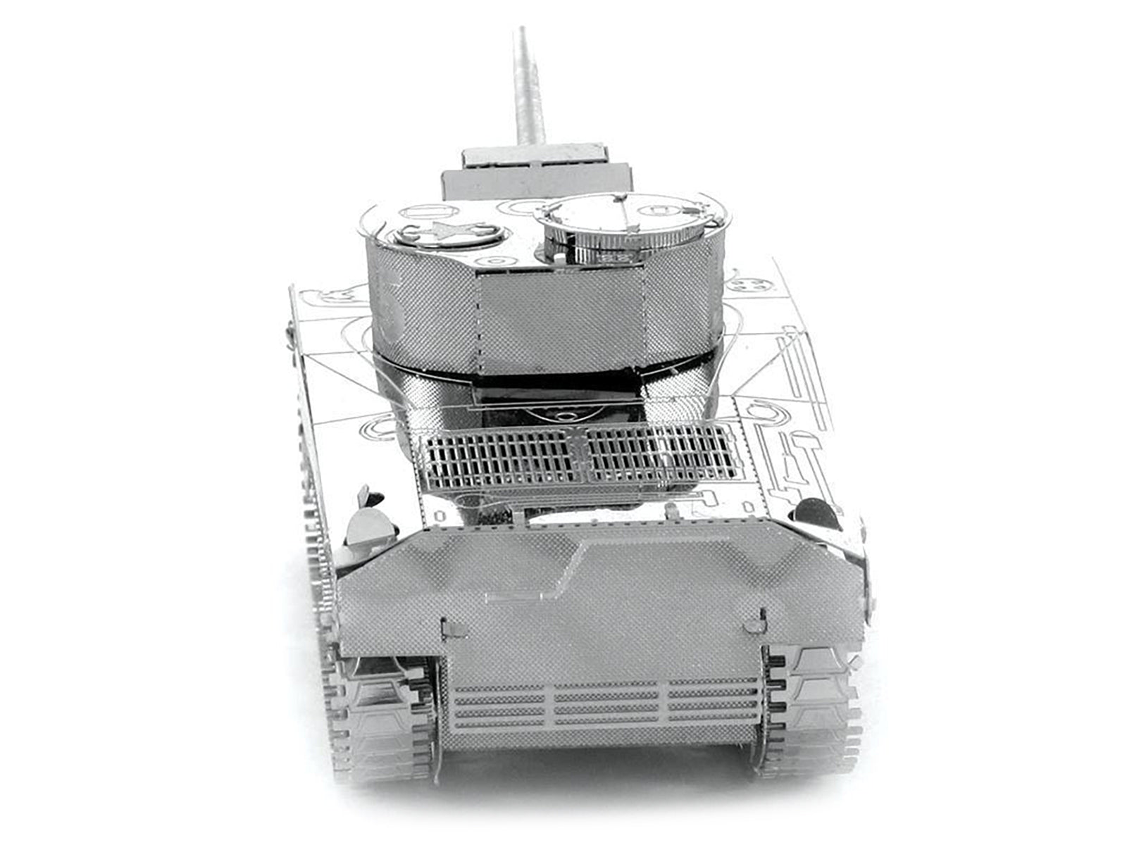 Model Kit American Sherman Tank (Moderate Difficulty) Steel Model by Metal Earth - image 5
