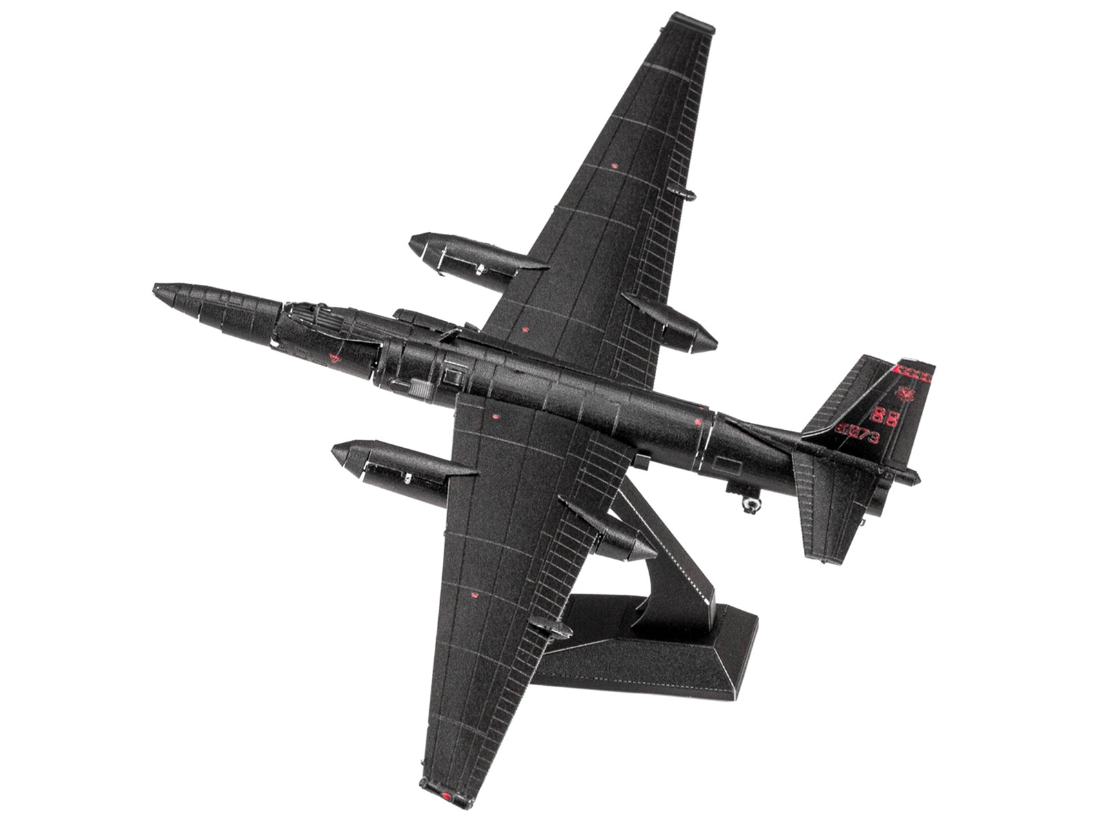 Model Kit Lockheed Martin U-2 Dragon Lady Aircraft "United States Air Force" (Moderate Difficulty) Steel Model by Metal Earth - image 2