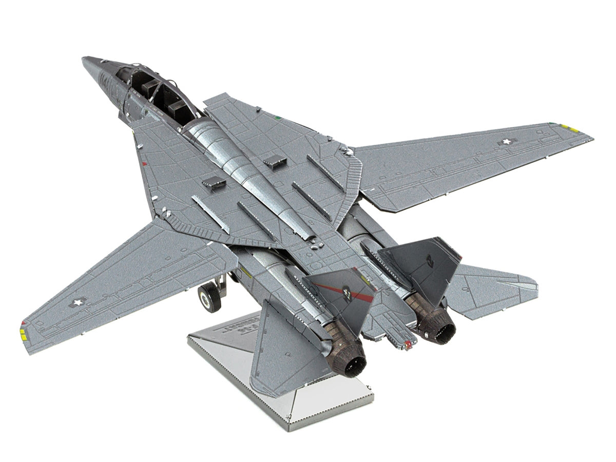 Model Kit Grumman F-14 Tomcat Fighter Aircraft "United States Navy" (Challenging Difficulty) Steel Model by Metal Earth - image 2