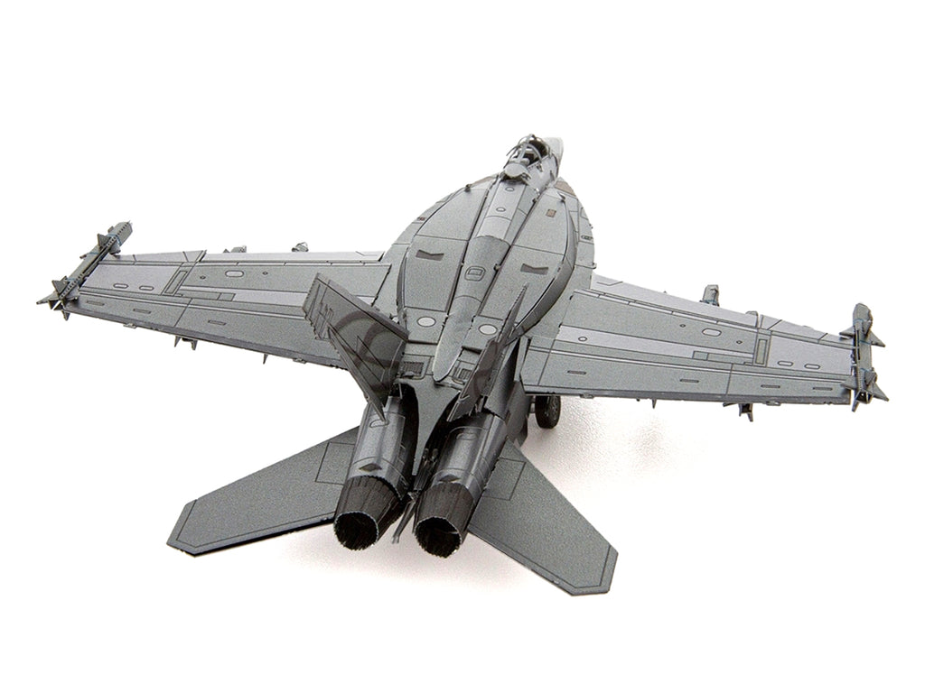 Model Kit Boeing F/A-18 Super Hornet Fighter Aircraft "United States Navy" (Moderate Difficulty) Steel Model by Metal Earth - image 3