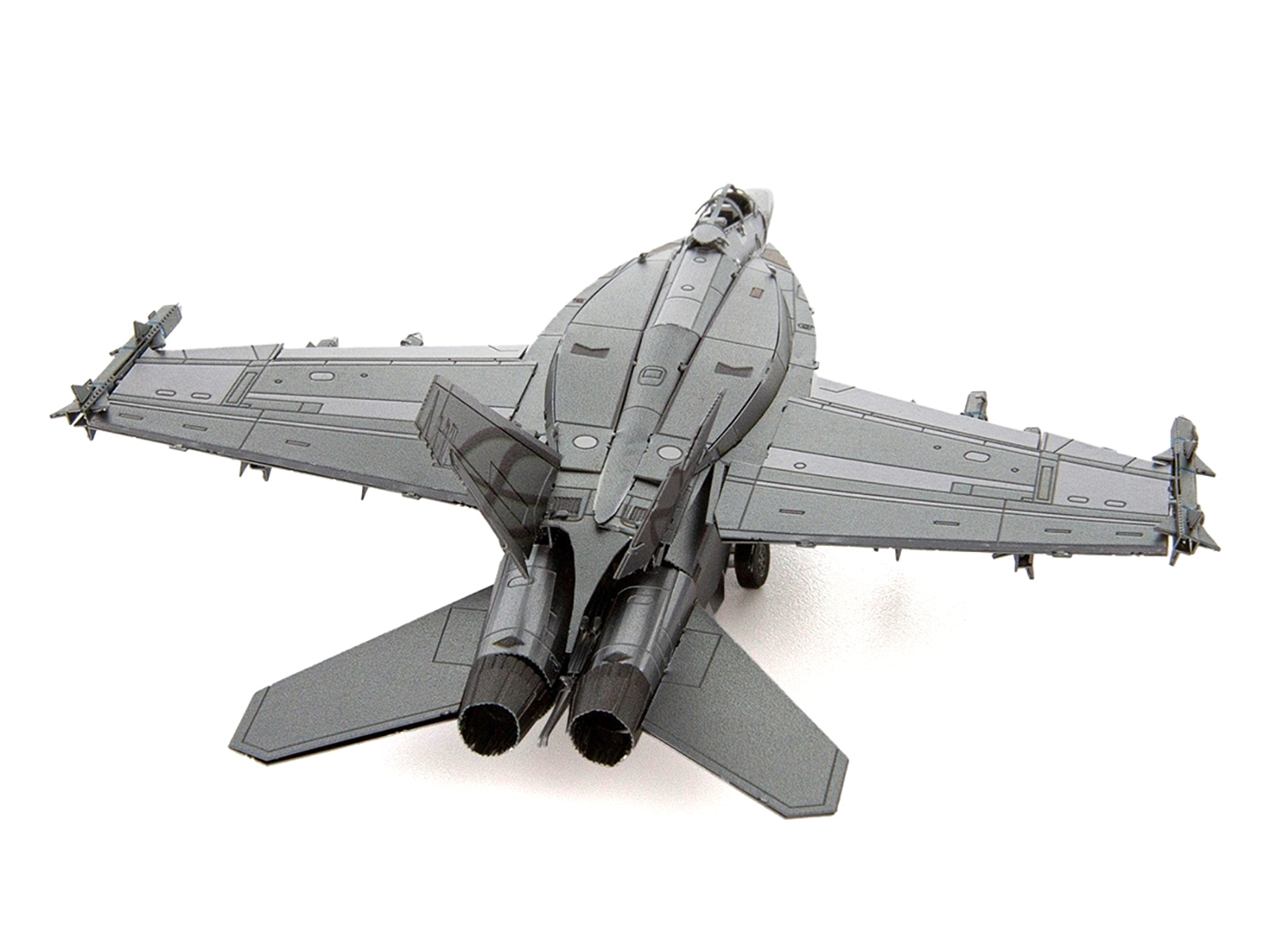 Model Kit Boeing F/A-18 Super Hornet Fighter Aircraft "United States Navy" (Moderate Difficulty) Steel Model by Metal Earth - image 3