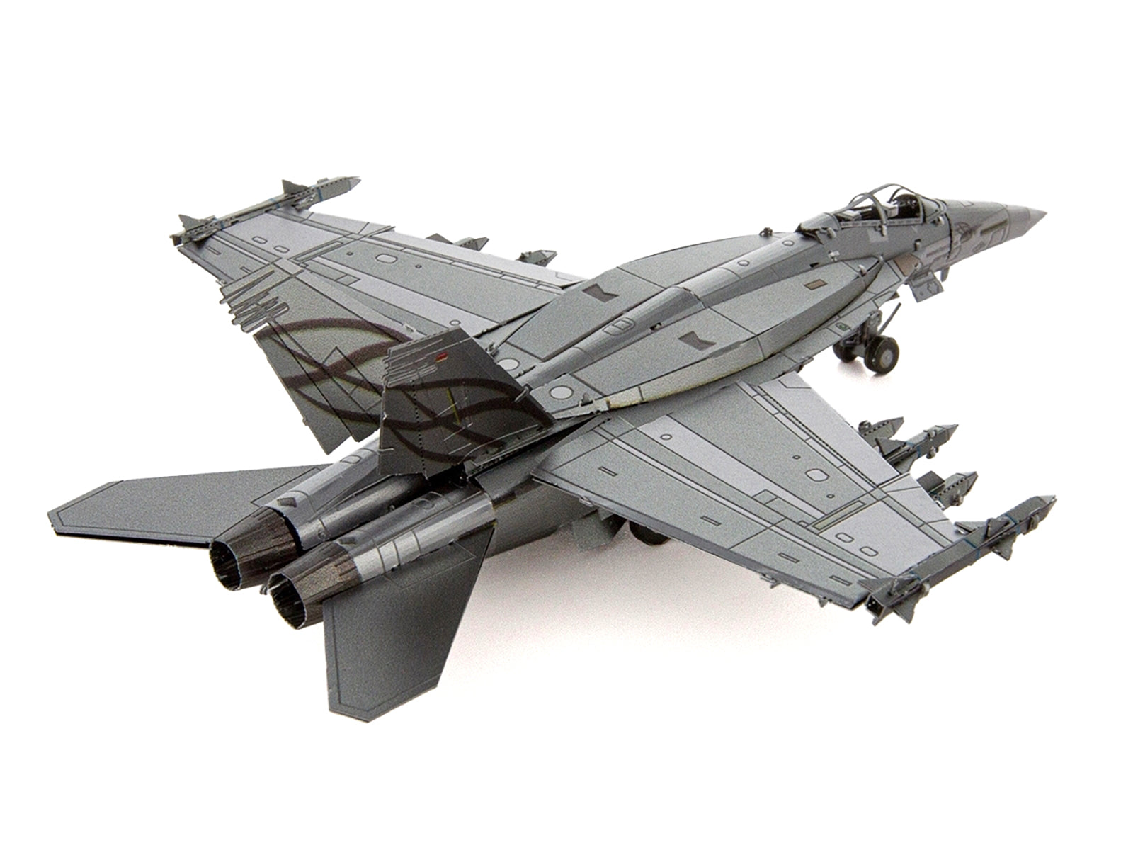 Model Kit Boeing F/A-18 Super Hornet Fighter Aircraft "United States Navy" (Moderate Difficulty) Steel Model by Metal Earth - image 4