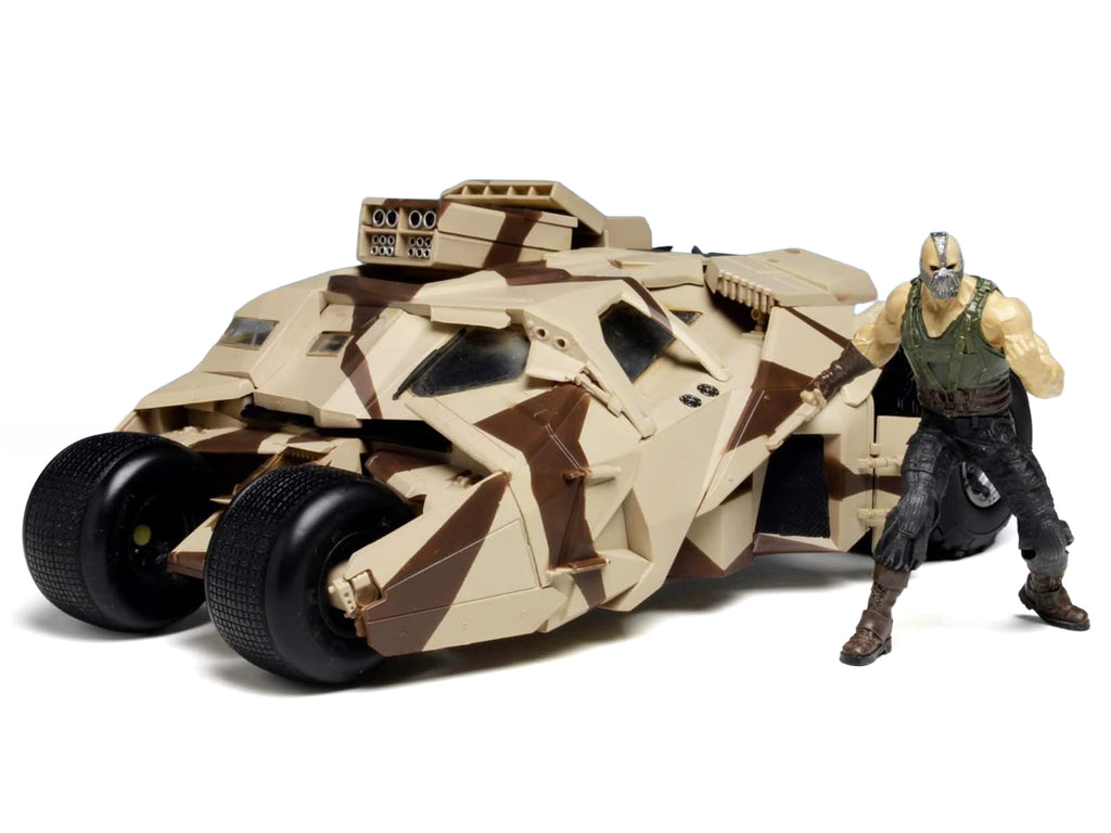 Skill 3 Model Kit Batmobile Tumbler with Bane Figure "Batman Dark Knight Trilogy" Movie Franchise 1/25 Scale Model by Moebius - image 2