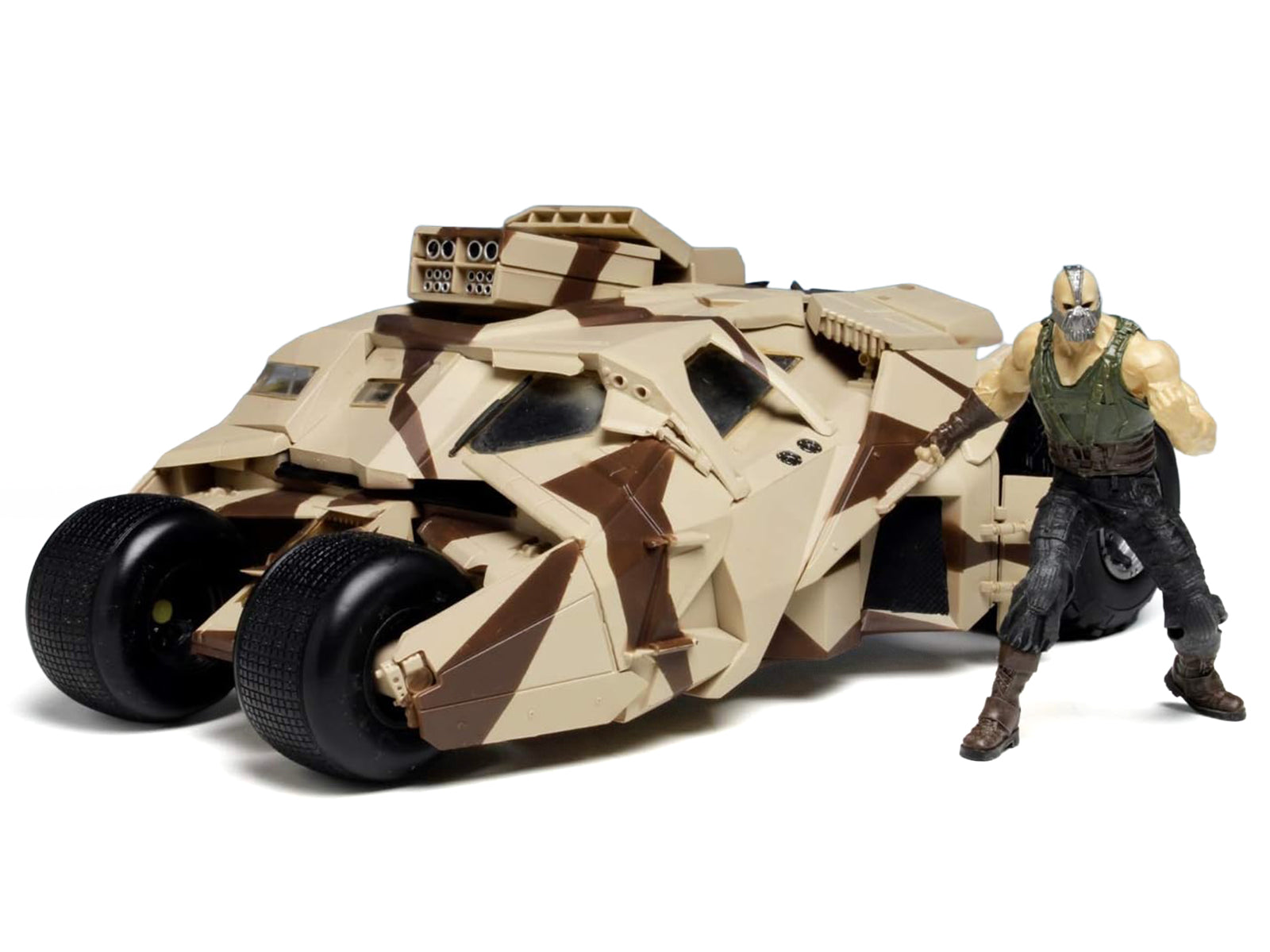 Skill 3 Model Kit Batmobile Tumbler with Bane Figure "Batman Dark Knight Trilogy" Movie Franchise 1/25 Scale Model by Moebius - image 2