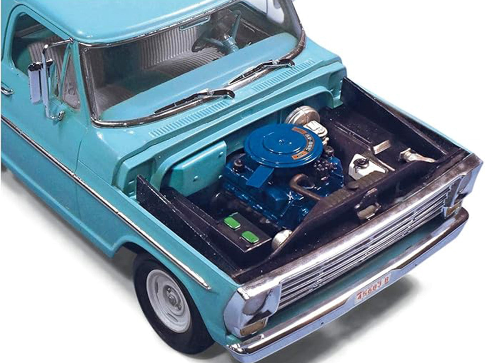 Skill 3 Model Kit 1967 Ford F100 Service Bed Pickup Truck 1/25 Scale Model by Moebius - image 3