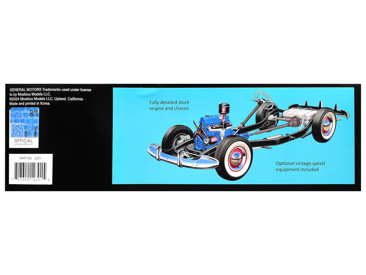 Skill 3 Model Kit 1947 Chevrolet Fleetmaster 3-in-1 Kit 1/25 Scale Model by Moebius - image 2