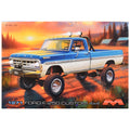 Skill 3 Model Kit 1971 Ford F-250 Custom Lifted 4x4 Pickup Truck 1/25 Scale Model by Moebius