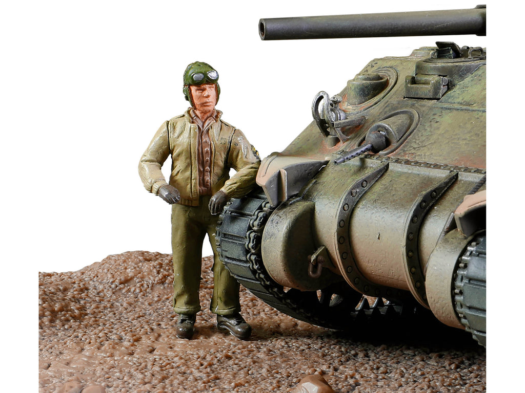 Sherman M4 (75) Medium Tank U.S. "753th Tank Battalion Gustav Line Italy" (1944) "Engine Plus" Series 1/32 Diecast Model by Metal Proud - image 5