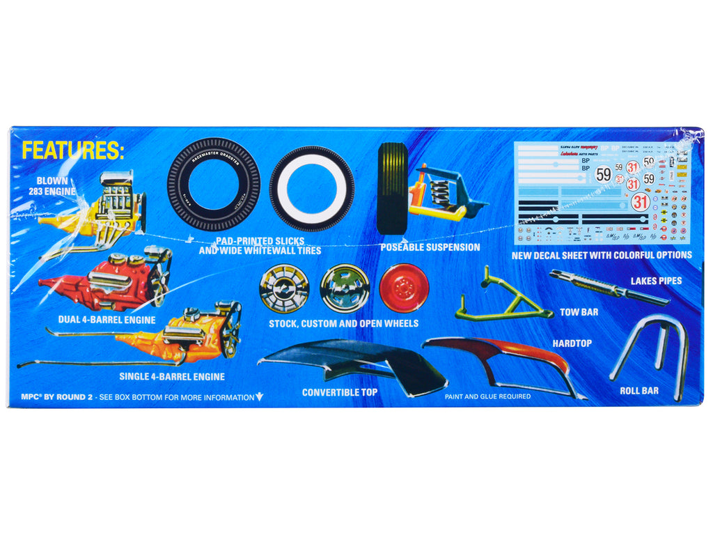 Skill 2 Model Kit 1960 Chevrolet Corvette 7-in-1 Kit 1/25 Scale Model by MPC - image 3