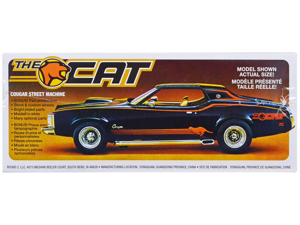Skill 2 Model Kit 1973 Mercury Cougar "The Cat" 1/25 Scale Model by MPC - image 2