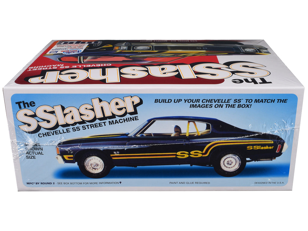 Skill 2 Model Kit Chevrolet Chevelle SS Street Machine "The SSlasher" 1/25 Scale Model by MPC - image 2