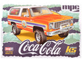 Skill 1 Model Kit Chevrolet K5 Blazer "Coca-Cola" 1/25 Scale Model by MPC