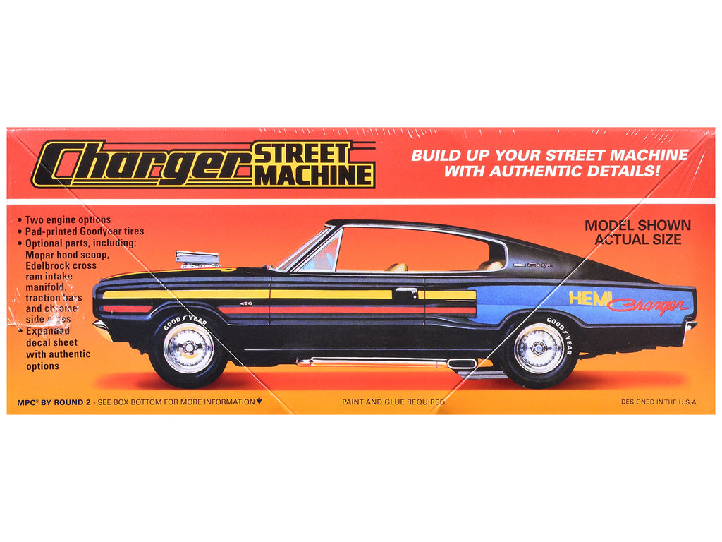 Skill 2 Model Kit 1967 Dodge Charger Street Machine 1/25 Scale Model by MPC - image 2