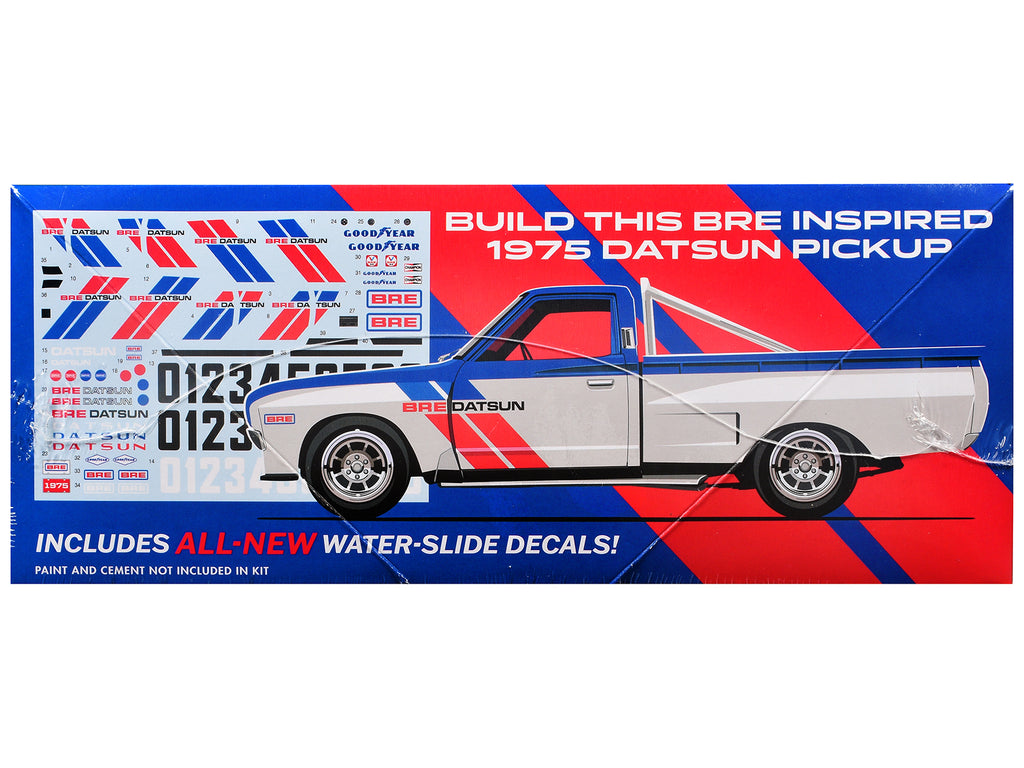 Skill 2 Model Kit 1975 Datsun Pickup Truck "BRE" 1/25 Scale Model by MPC - image 3