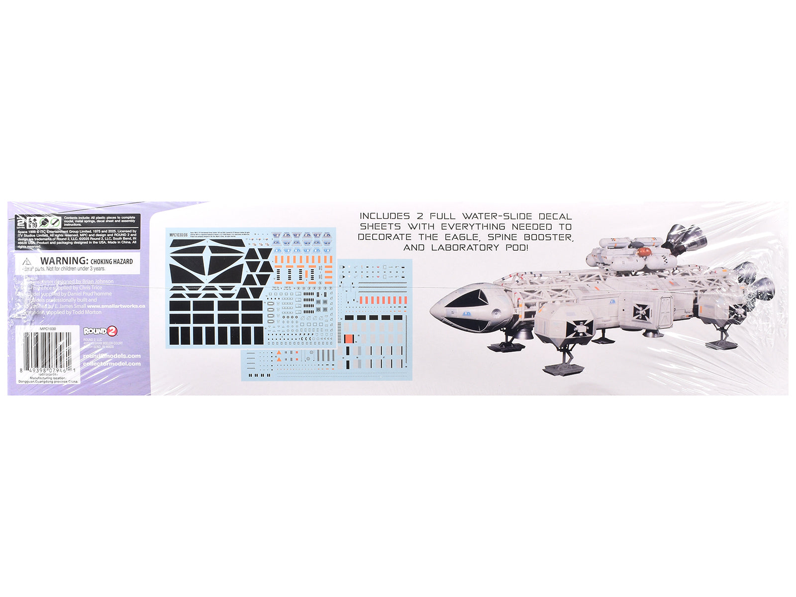 Skill 2 Model Kit Eagle Transporter Metamorph Edition "Space: 1999" (1975-1977) TV Series 1/48 Scale Model by MPC - image 3
