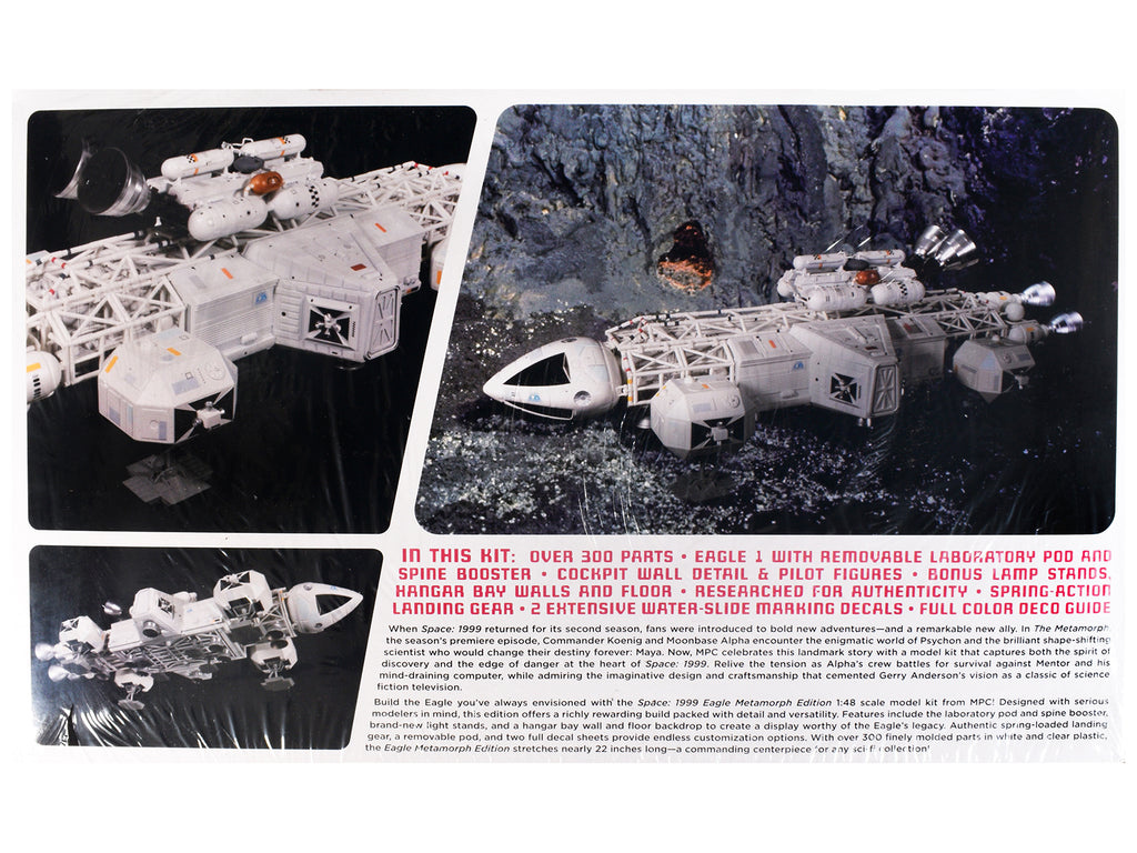 Skill 2 Model Kit Eagle Transporter Metamorph Edition "Space: 1999" (1975-1977) TV Series 1/48 Scale Model by MPC - image 4
