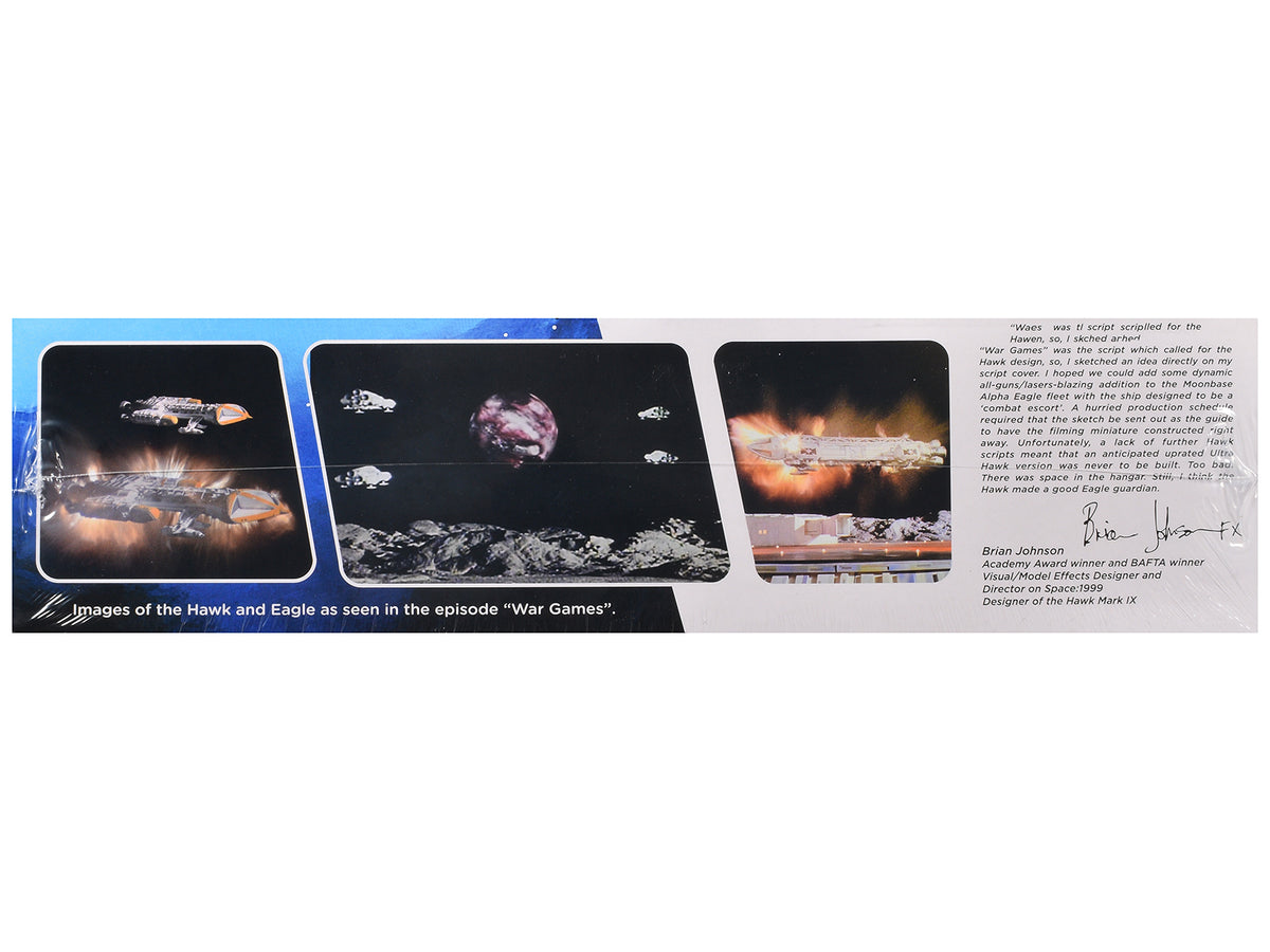 Skill 2 Model Kit Eagle and Hawk War Games Edition "Space: 1999" (1975-1977) TV Series 1/72 Scale Model by MPC - image 2