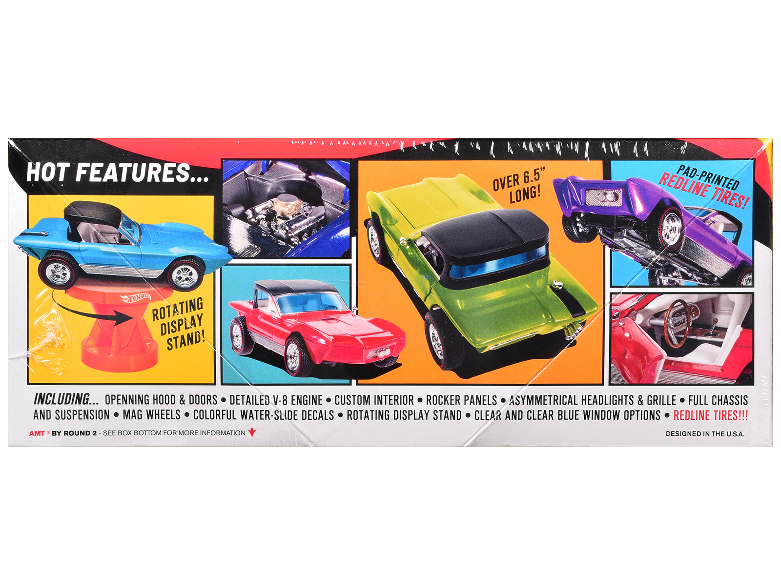 Skill 2 Model Kit Python Car "Hot Wheels" 1/25 Scale Model by MPC - image 2