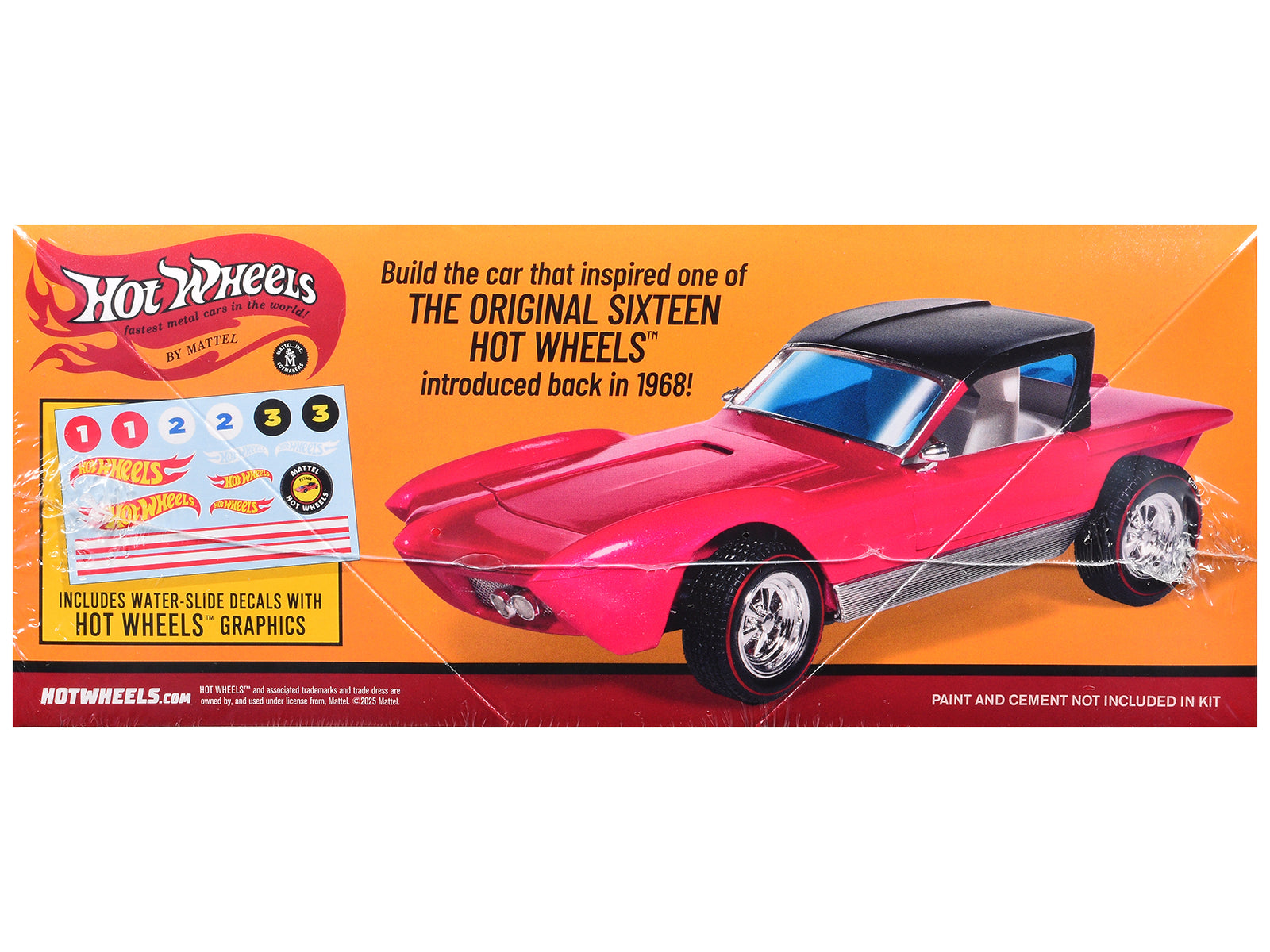 Skill 2 Model Kit Python Car "Hot Wheels" 1/25 Scale Model by MPC - image 3