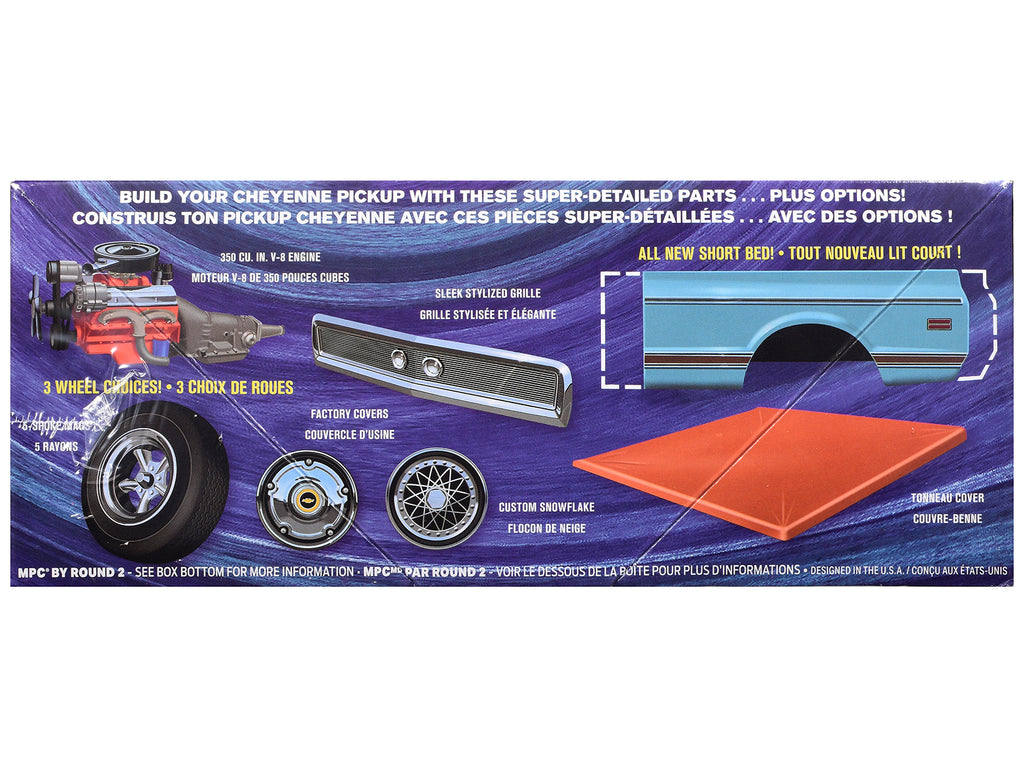 Skill 2 Model Kit 1972 Chevrolet C10 Shortbed Pickup Truck 1/25 Scale Model by MPC - image 3