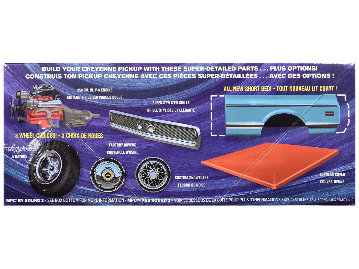 Skill 2 Model Kit 1972 Chevrolet C10 Shortbed Pickup Truck 1/25 Scale Model by MPC - image 3