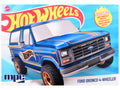Skill 2 Model Kit Ford Bronco 4-Wheeler "Hot Wheels" 1/25 Plastic Model by MPC