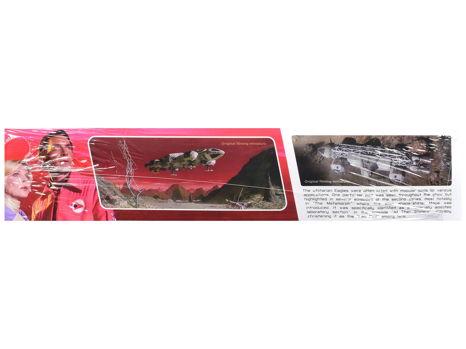 Skill 2 Model Kit Eagle 2 Laboratory Pod "Space: 1999" (1975-1977) TV Series 1/48 Scale Model by MPC - image 2