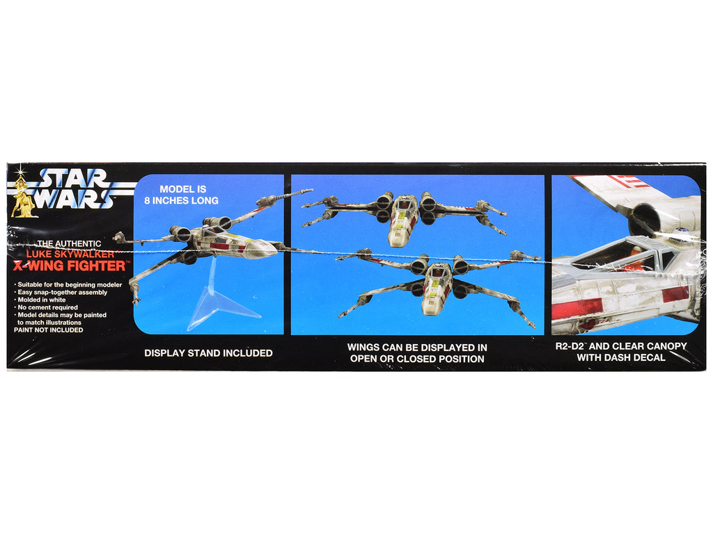 Skill 2 Snap Model Kit Luke Skywalker X-Wing Fighter "Star Wars: A New Hope" (1977) Movie 1/63 Scale Model by MPC - image 2