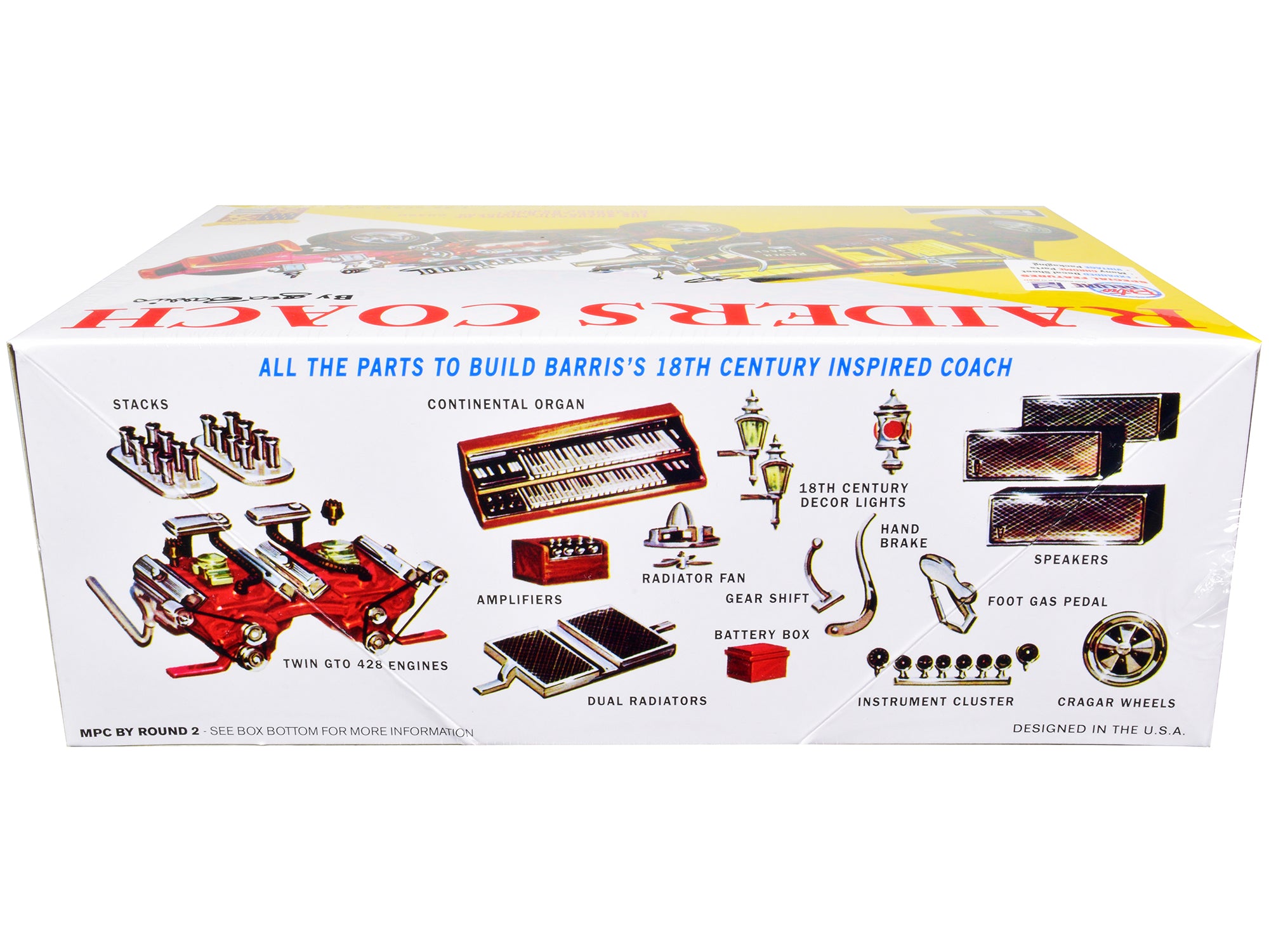 Skill 2 Model Kit George Barris' Super Wild Raiders' Coach 1/25 Scale Model by MPC - image 2