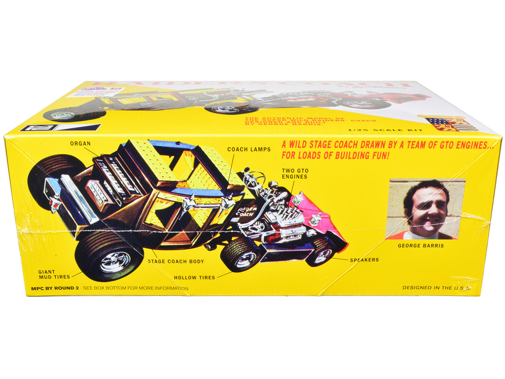 Skill 2 Model Kit George Barris' Super Wild Raiders' Coach 1/25 Scale Model by MPC - image 3
