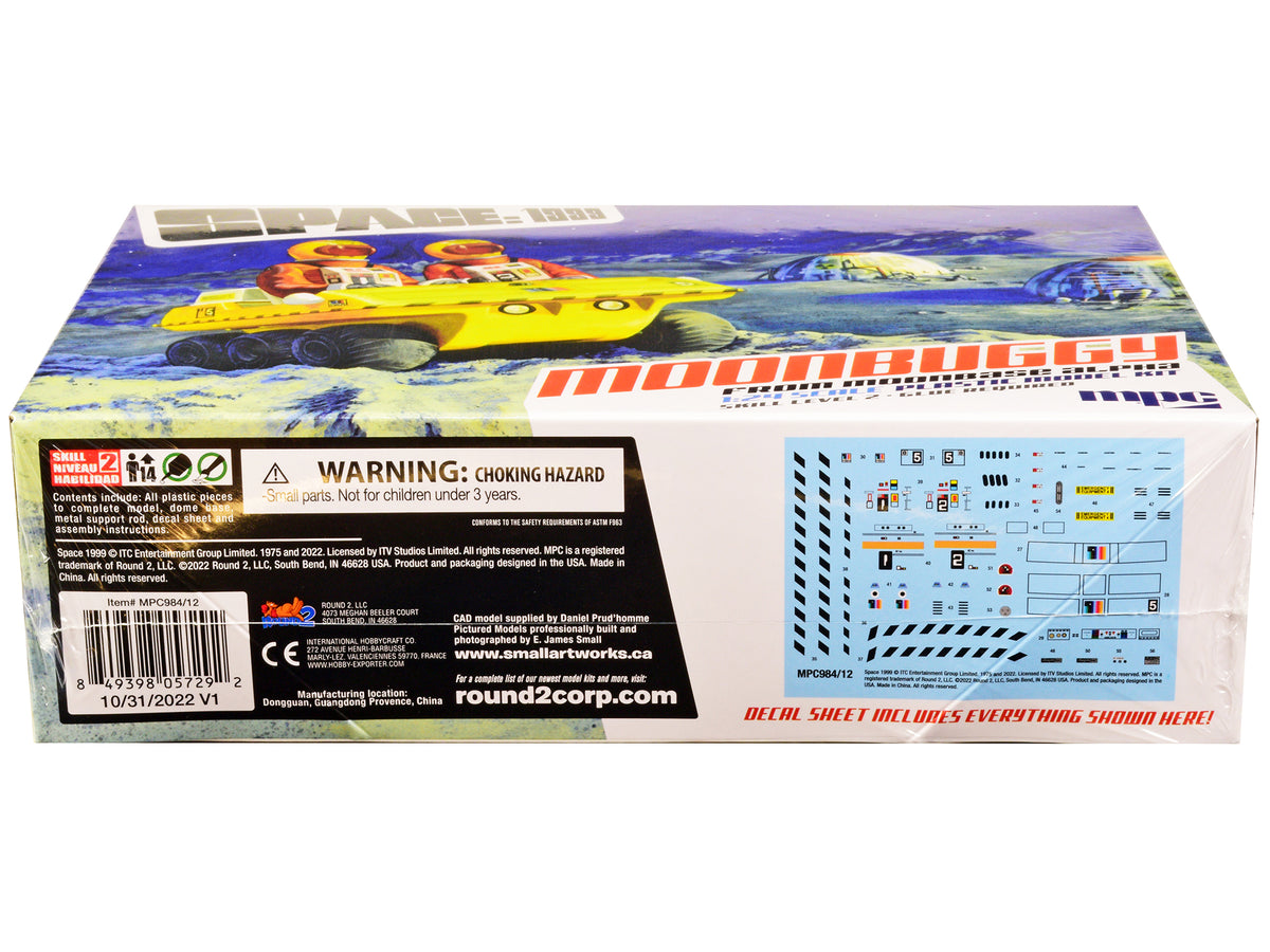 Skill 2 Moonbuggy/Amphicat 6-Wheeled ATV "Space: 1999" (1975-1977) TV Show 2-in-1 Model Kit 1/24 Scale Model by MPC - image 3