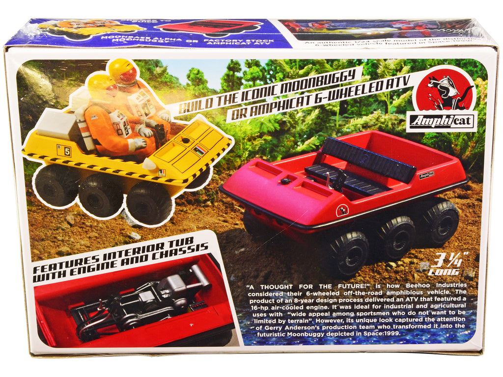 Skill 2 Moonbuggy/Amphicat 6-Wheeled ATV "Space: 1999" (1975-1977) TV Show 2-in-1 Model Kit 1/24 Scale Model by MPC - image 4