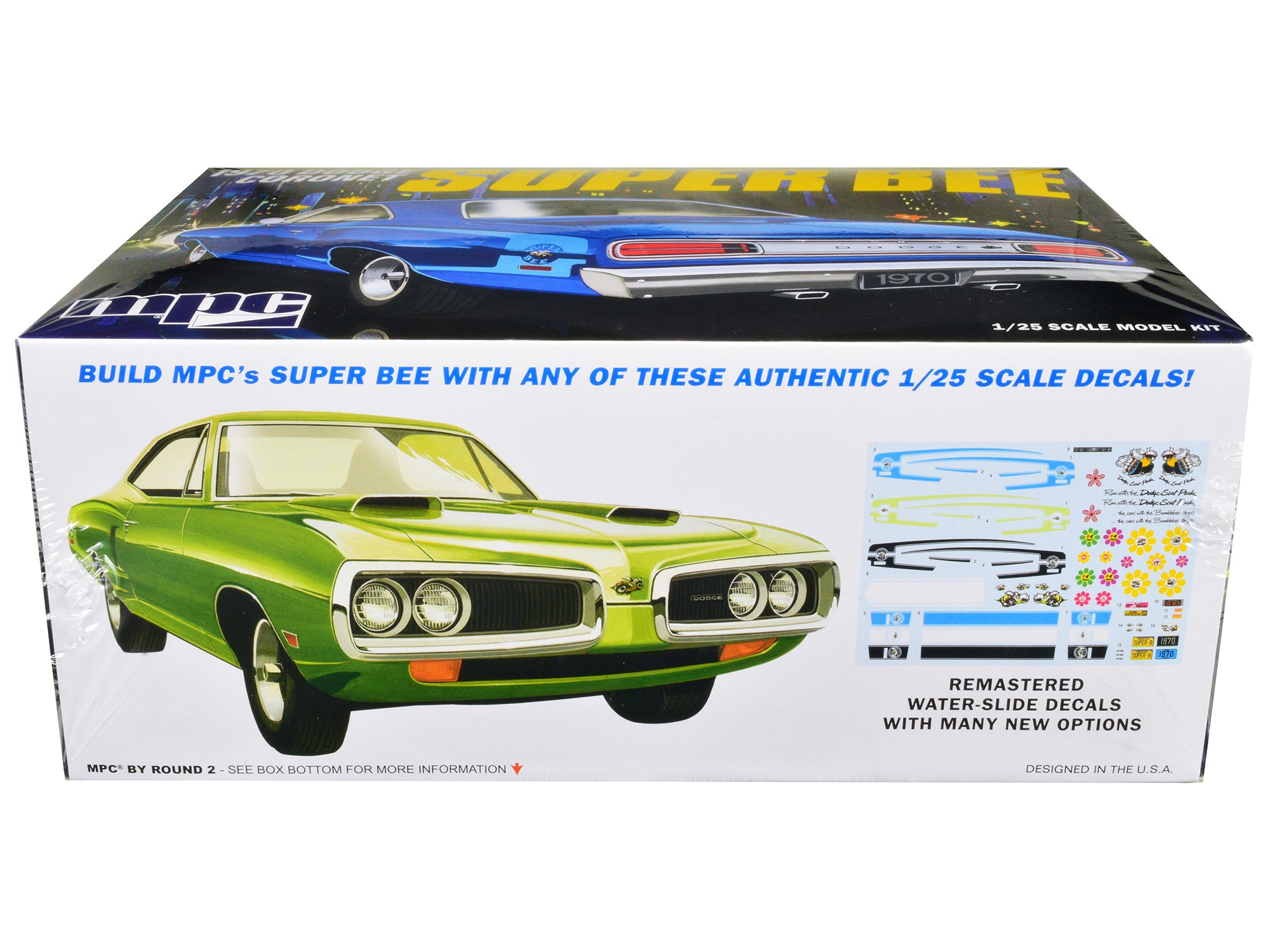 Skill 2 Model Kit 1970 Dodge Coronet Super Bee 1/25 Scale Model by MPC - image 2