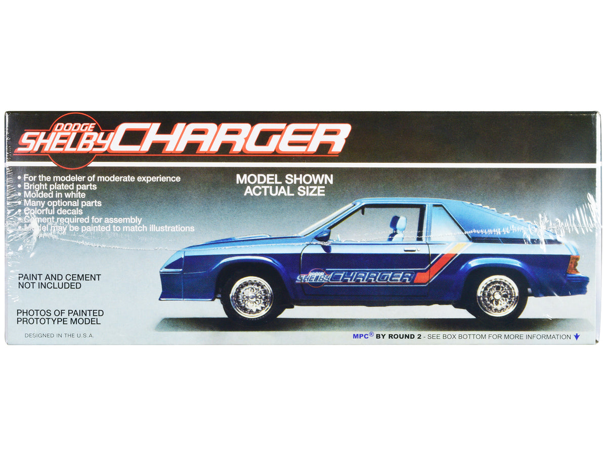 Skill 2 Model Kit 1986 Dodge Shelby Charger 1/25 Scale Model by MPC - image 3