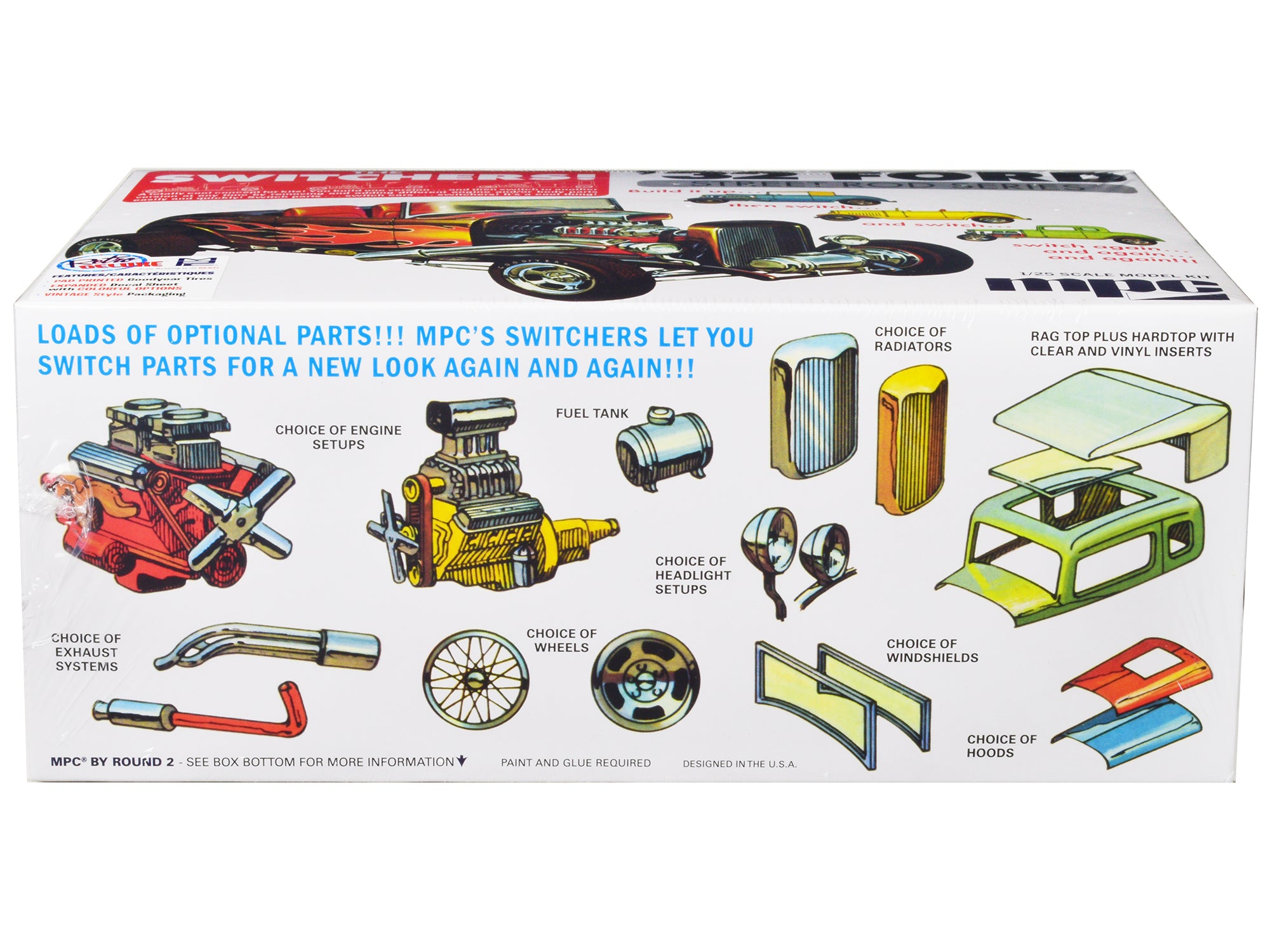 Skill 2 Model Kit 1932 Ford Street Rod Series "The Switchers" 1/25 Scale Model by MPC - image 3
