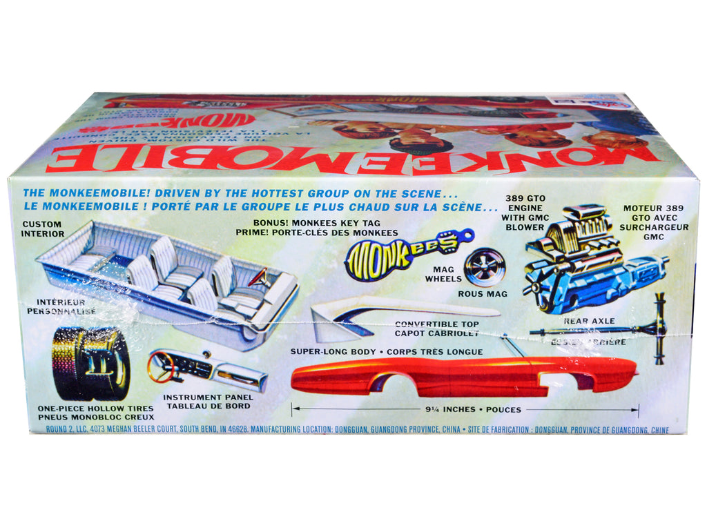 Skill 2 Model Kit Monkeemobile "The Monkees" (1966-1968) TV Series 1/25 Scale Model Car by MPC - image 2