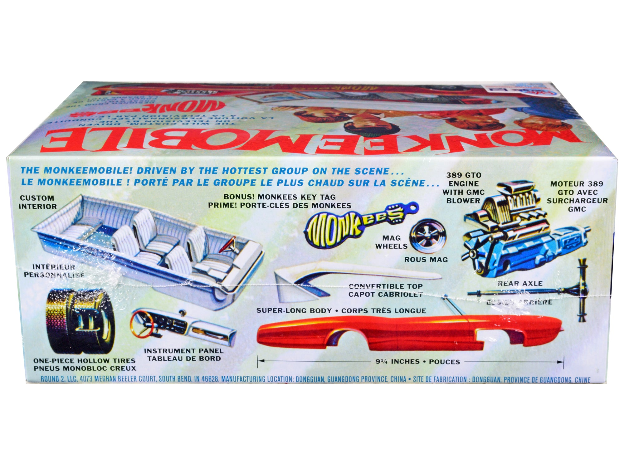 Skill 2 Model Kit Monkeemobile "The Monkees" (1966-1968) TV Series 1/25 Scale Model Car by MPC - image 2