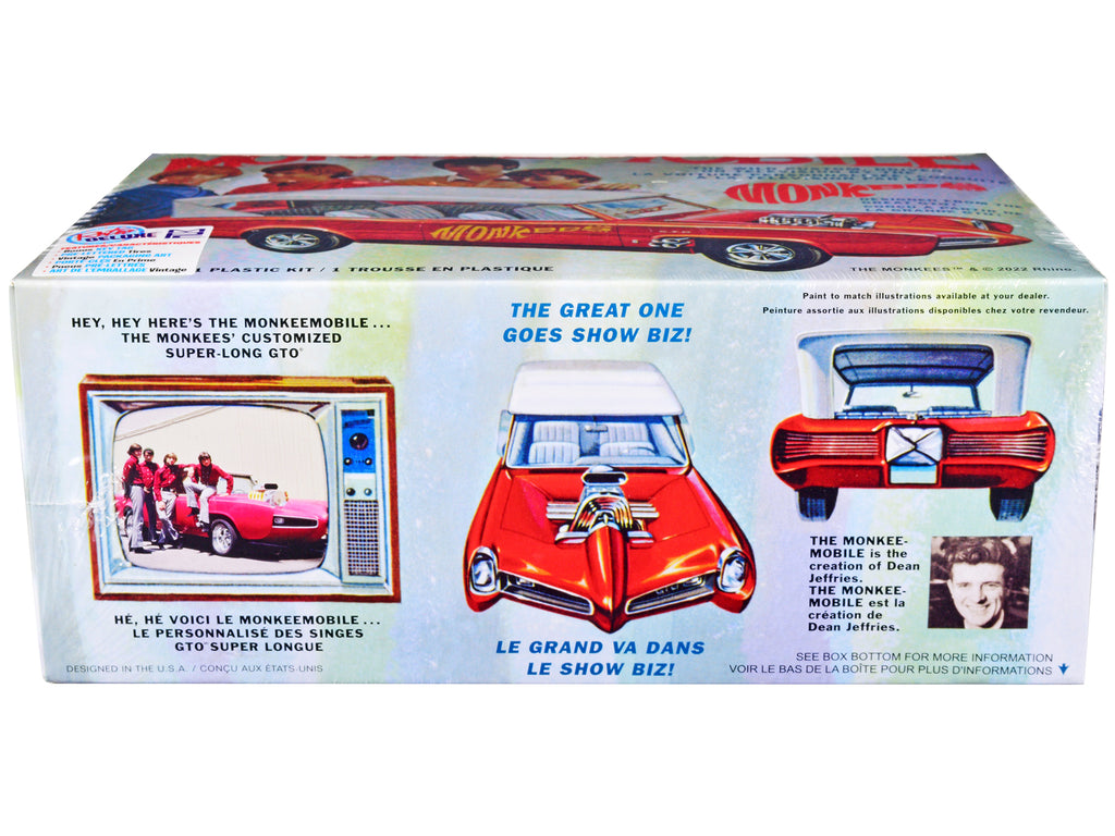 Skill 2 Model Kit Monkeemobile "The Monkees" (1966-1968) TV Series 1/25 Scale Model Car by MPC - image 3