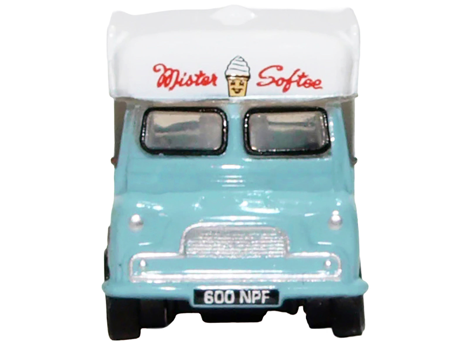 Bedford CA Ice Cream Van "Mister Softee" Light Blue with White Top 1/148 (N) Scale Diecast Model Car by Oxford Diecast - image 3