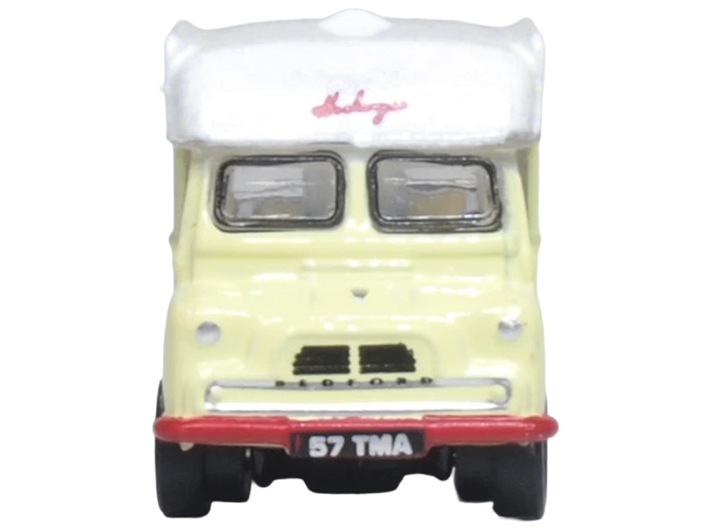 Bedford CA Ice Cream Van "Hockings Dairy Cream Ice" Cream with White Top 1/148 (N) Scale Diecast Model Car by Oxford Diecast - image 3