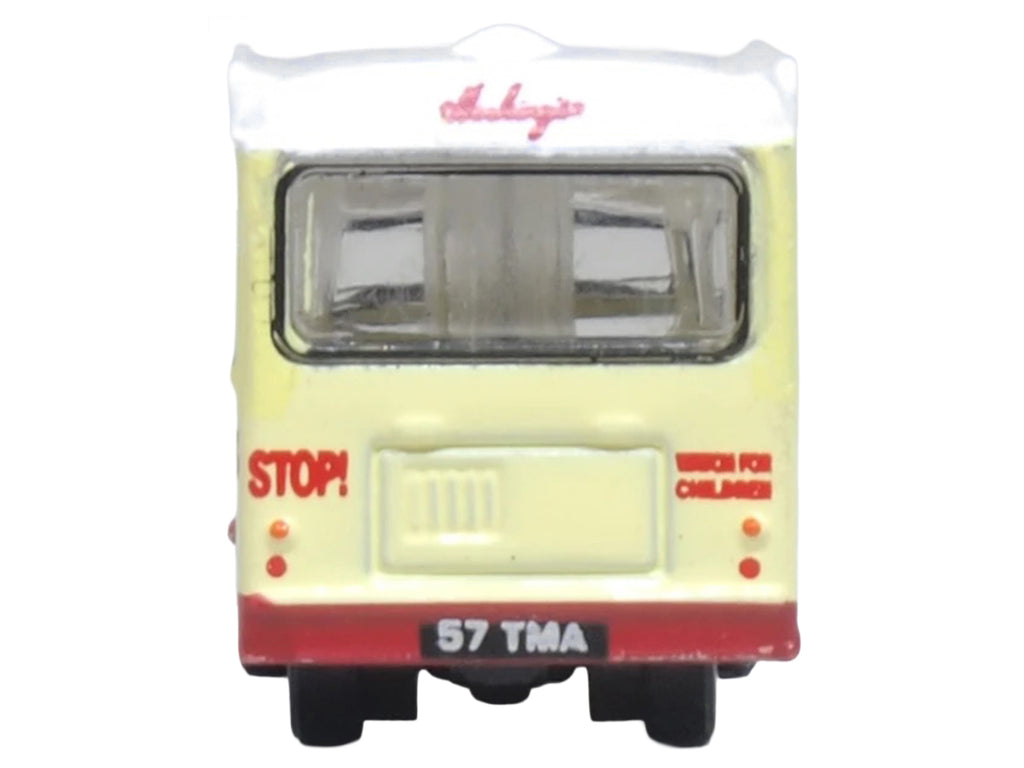 Bedford CA Ice Cream Van "Hockings Dairy Cream Ice" Cream with White Top 1/148 (N) Scale Diecast Model Car by Oxford Diecast - image 4