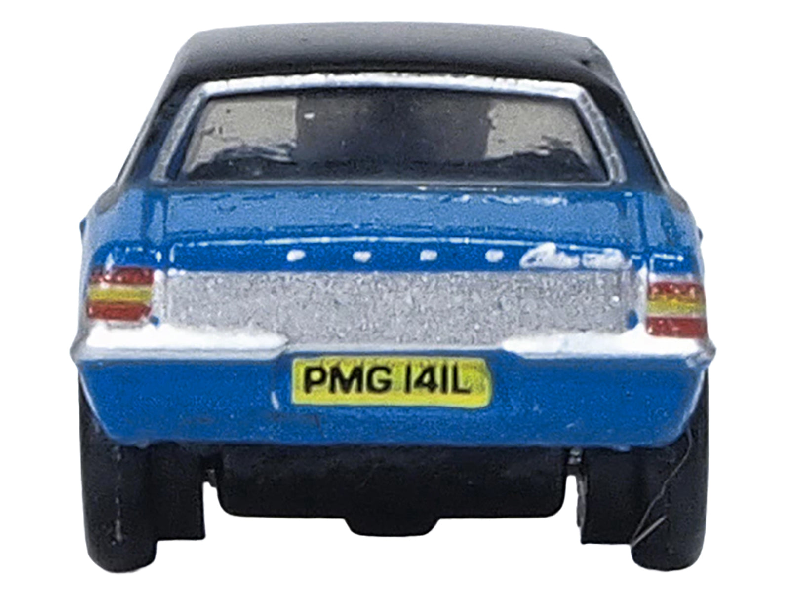 Ford Cortina MKIII RHD (Right Hand Drive) Electric Monza Blue with Black Top 1/148 (N) Scale Diecast Model Car by Oxford Diecast - image 4