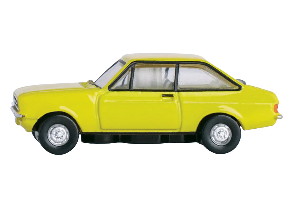 Ford Escort Mk2 RHD (Right Hand Drive) Signal Yellow 1/148 (N) Scale Diecast Model Car by Oxford Diecast - image 2